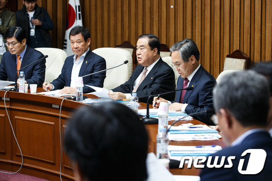 시도지사들 만난 문희상 새정치연합 비대위원장