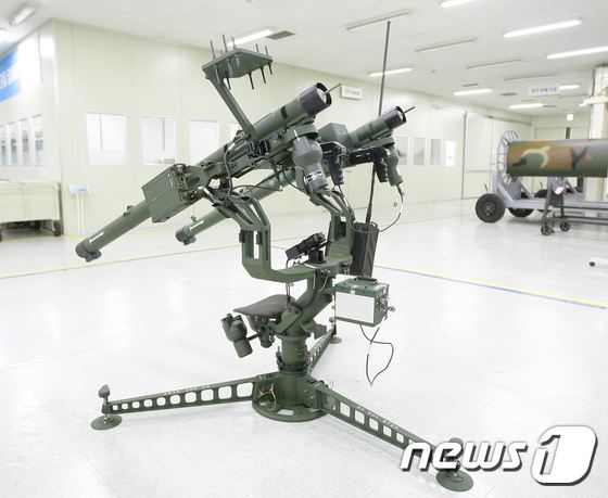 LIG넥스원의 지대공유도무기 신궁 /뉴스1 © News1