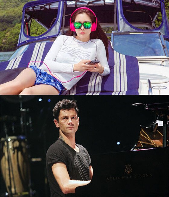 본문 이미지 - 세계에서 가장 아름다운 여성 2위에 선정된 클라라가 세계 최고 크로스오버 피아니스트 막심 므라비차와 만난다. ⓒ News1스포츠 / 코리아나 제공