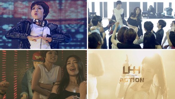 본문 이미지 - 가수 이환희의 신곡 &acute;액션&acute; 뮤직비디오가 SBS로부터 19금 판정을 받았다. ⓒ 뮤직비디오 영상 캡처