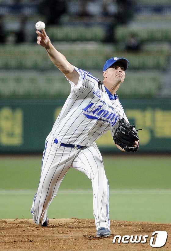 본문 이미지 - 삼성 라이온즈 마틴. ⓒ News1 정훈진 기자