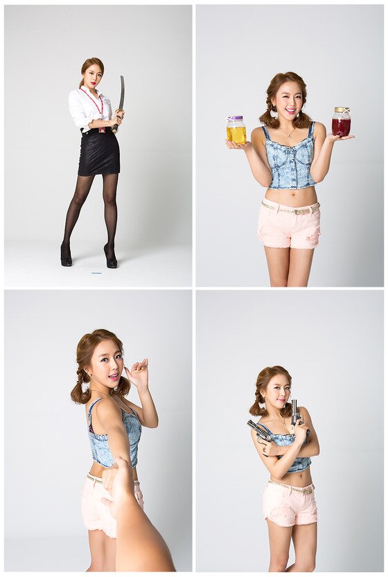 본문 이미지 - 걸그룹 쥬얼리의 멤버 예원이 게임 광고모델로 발탁돼 대세녀임을 증명했다. ⓒ 스타제국