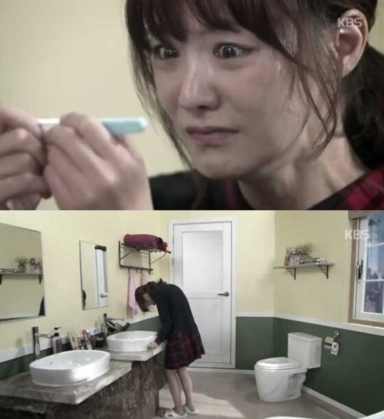 본문 이미지 - 달콤한 비밀 신소율이 양진우에게 버림받았다. ⓒ KBS2 '달콤한 비밀' 캡처