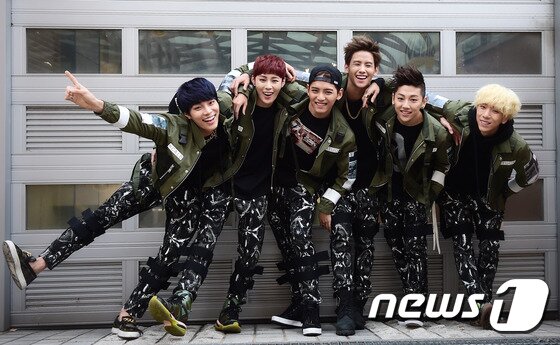 본문 이미지 - 그룹 핫샷이 '테이크 어 샷'으로 데뷔했다. ⓒ News1 스포츠 권현진 기자