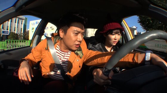 본문 이미지 - 이상민이 사유리에게 운전을 가르치다 버럭했다. ⓒ JTBC