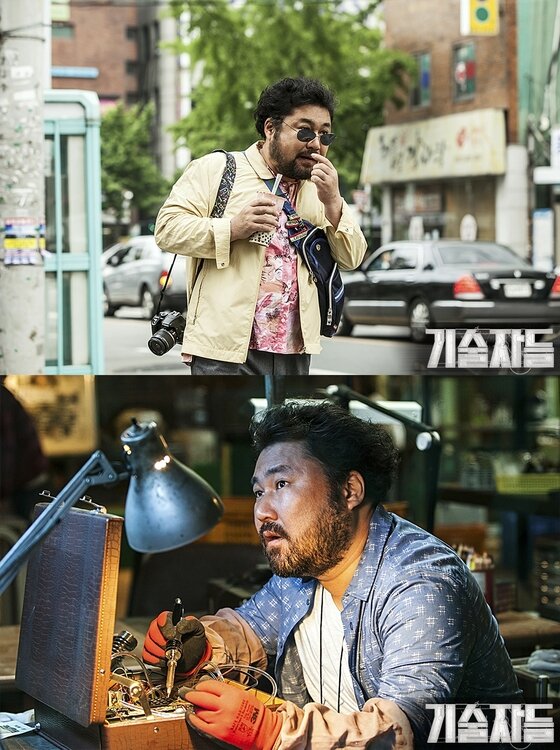 본문 이미지 - 배우 고창석이 &acute;기술자들&acute;에서 만능 재주꾼으로 변신한다. ⓒ 영화 &acute;기술자들&acute; 스틸컷