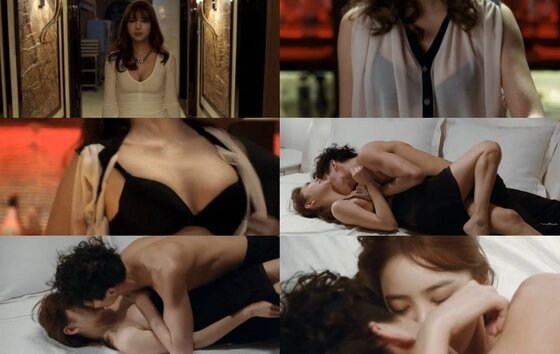 본문 이미지 - 배우 이태임이 지난 6월 개봉된 영화 &acute;황제를 위하여&acute;에서 이민기와 베드신을 선보였다. ⓒ 영화 &acute;황제를 위하여&acute; 예고편 캡처