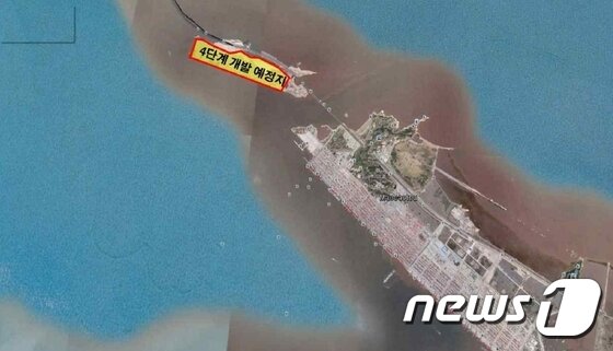 본문 이미지 - 양산 심수항 4단계 개발사업 예정지/자료=Google검색, 한국해양수산개발원 편집ⓒ News1