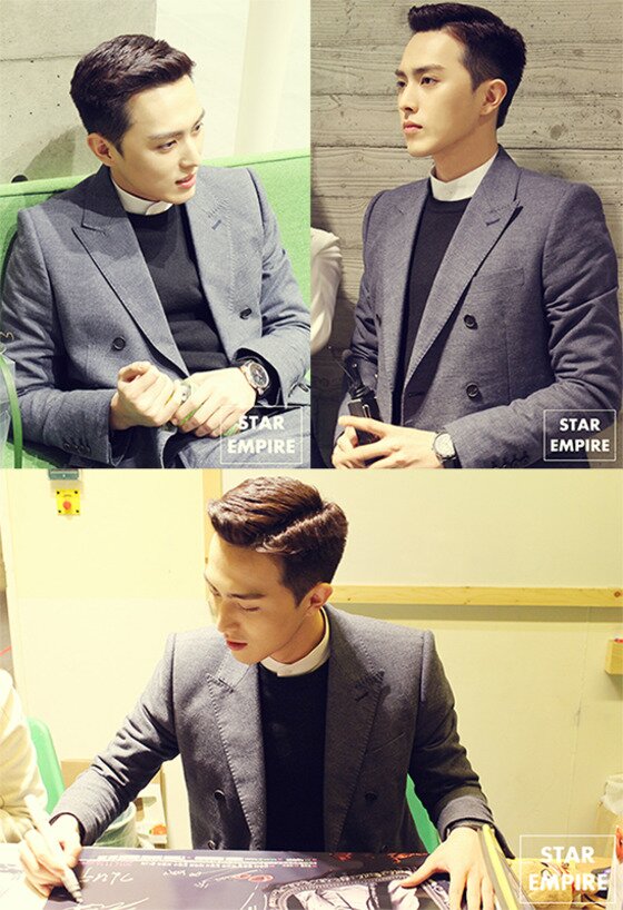 본문 이미지 - 제국의아이들 정희철의 웹드라마 "인형의 집" 비하인드 컷이 공개돼 화제다. ⓒ News1 스포츠 / 제국의아이들 공식 트위터