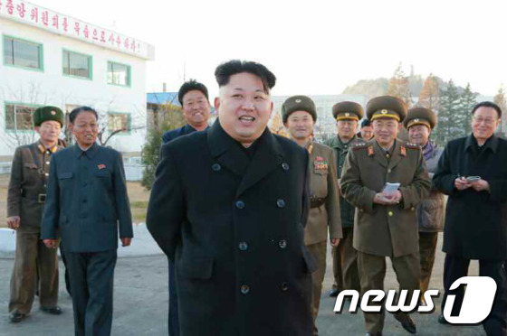 북한 김정은 노동당 제1비서 (노동신문) 2014.11.19/뉴스1 © News1 이종덕 기자