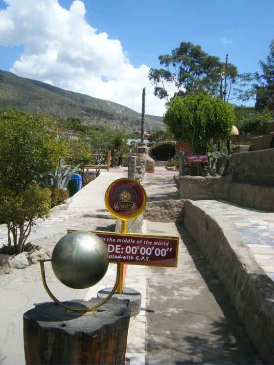 본문 이미지 - 에콰도르의 적도선(Inti Nan)ⓒ News1