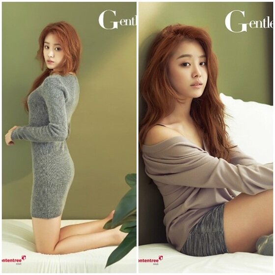 본문 이미지 - 시크릿 멤버 송지은이 소녀와 여인 사이의 매력을 뽐냈다. ⓒ News1스포츠 / 젠틀맨 제공