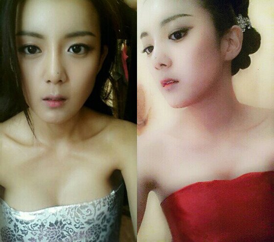 본문 이미지 - 송은채가 포스터 촬영현장에서 찍은 셀카 사진을 공개했다. ⓒ News1스포츠 / 매니지먼트 구 제공