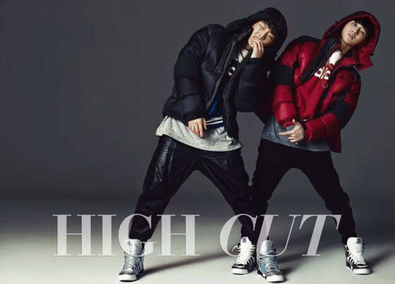 본문 이미지 - 오는 12월4일 발간되는 스타 스타일 매거진 하이컷 139호 화보에 바비와 비아이의 화보가 담겼다. ⓒ 하이컷