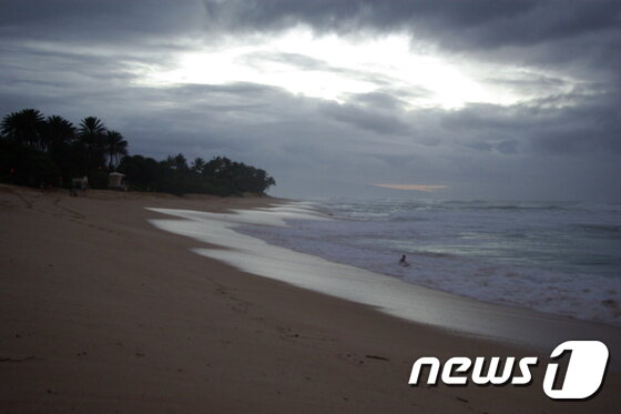 본문 이미지 - 하와이 오하우 노스쇼어의 선셋비치ⓒ News1