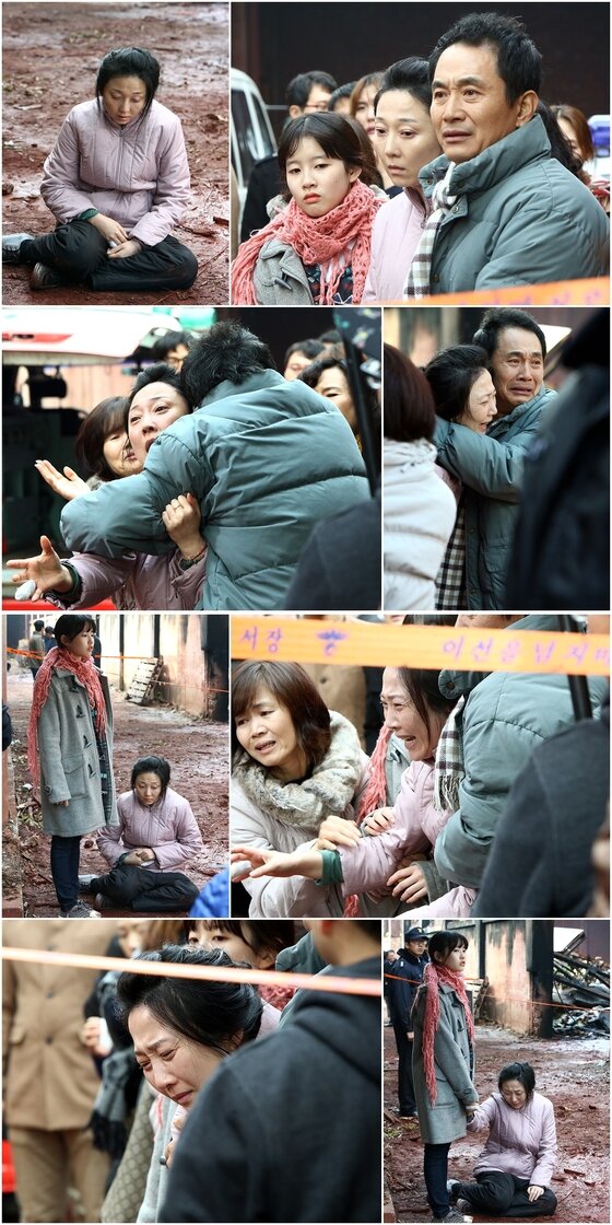 본문 이미지 - 배우 김나운이 MBC 월화드라마 '오만과 편견'에서 자식을 잃고 조울증에 걸린 김명숙을 연기 중이다. ⓒ MBC