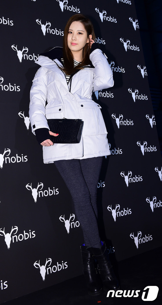 (서울=뉴스1스포츠) 권현진 기자 = 소녀시대 서현이 4일 오후 서울 플래튠 쿤스트할레에서 열린 ‘노비스’ 포토콜 행사에 참석해 포즈를 취하고 있다.