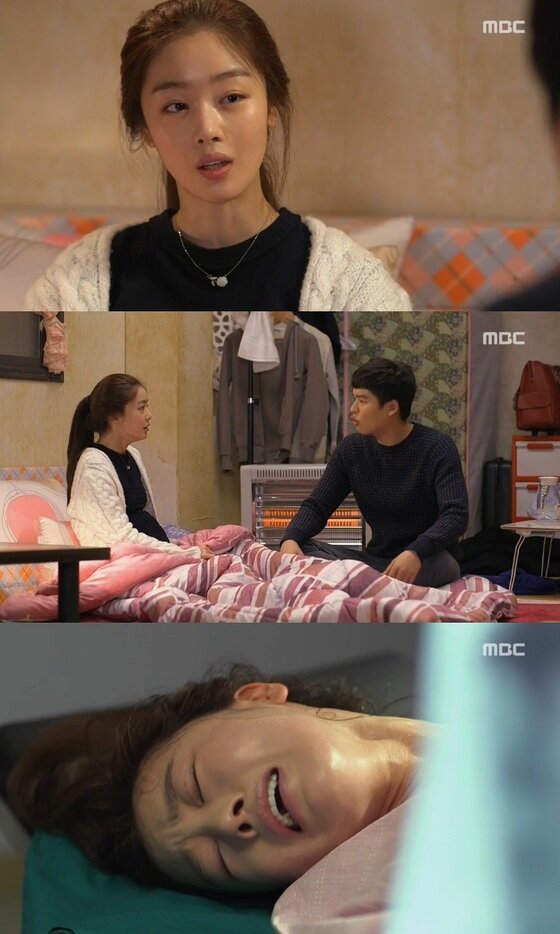 본문 이미지 - 한선화가 위기 끝에 아기를 출산했다. ⓒ MBC '장미빛 연인들' 방송 캡처