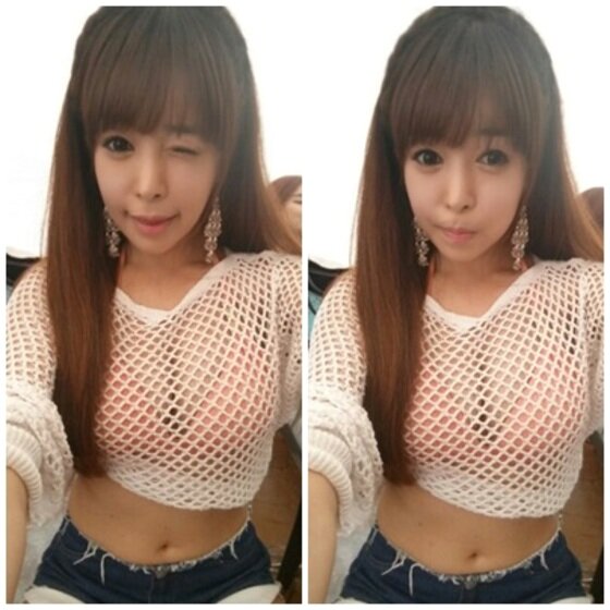 본문 이미지 - 아이링이 망사 비키니 자태를 뽐냈다. ⓒ News1스포츠 / 아이링 페이스북