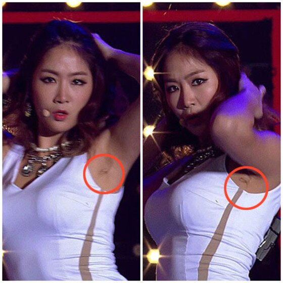 본문 이미지 - 씨스타 소유의 민망한 사진이 온라인상에서 화제다. ⓒ News1스포츠 / 온라인 커뮤니티