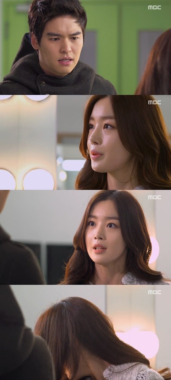 본문 이미지 - 13일 저녁 8시45분 방송된 MBC 주말드라마 &acute;장미빛 연인들&acute;(극본 김사경 / 연출 윤재문) 17회에서 한선화에게 독설하는 이장우의 모습이 공개됐다. ⓒ MBC 주말드라마 &acute;장미빛 연인들&acute; 캡처