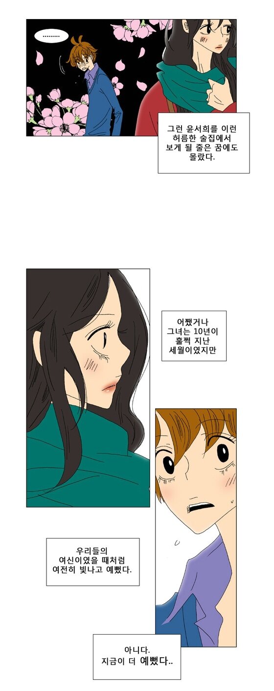 본문 이미지 - 유이와 최우식이 출연하는 '호구의 사랑' 원작 웹툰이 재조명 받고 있다. ⓒ 웹툰 '호구의 사랑' 캡처