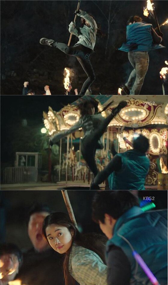 본문 이미지 - 배우 태미가 '힐러'에서 강대용 역을 맡아 열연 중이다. ⓒ KBS2 '힐러' 캡처