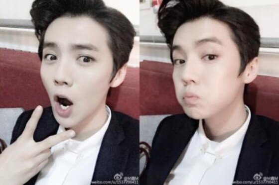 본문 이미지 - 루한이 엑소 탈퇴 후 2달만에 근황 사진을 올렸다. ⓒ뉴스1스포츠 / 루한 웨이보 캡처