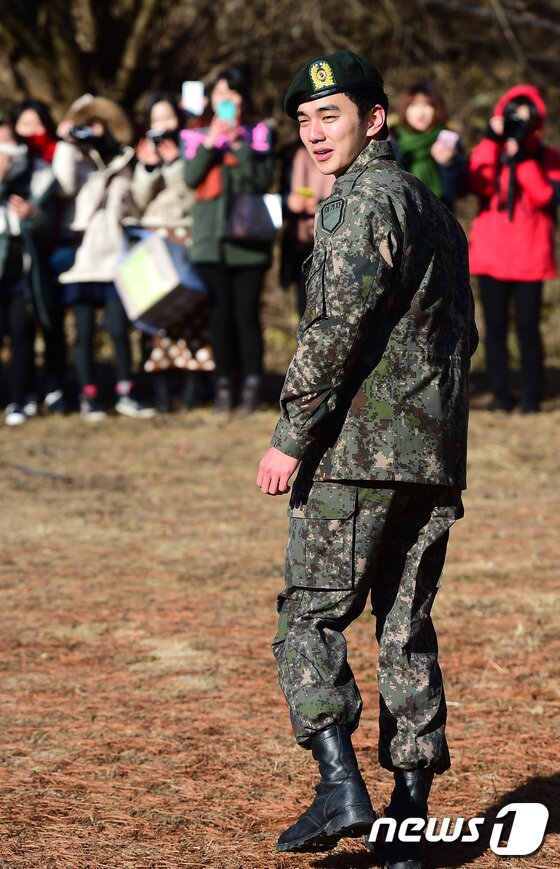 본문 이미지 - 저 이제 팬들에게 돌아 갈래요. ⓒ News1스포츠 / 화천=권현진 기자