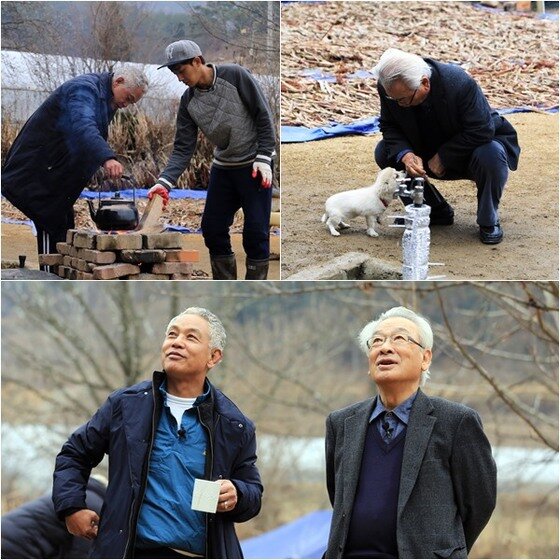 본문 이미지 - 배우 이순재와 김영철이 5일 방송되는 tvN '삼시세끼'에 게스트로 출연한다. ⓒ CJ E&M 