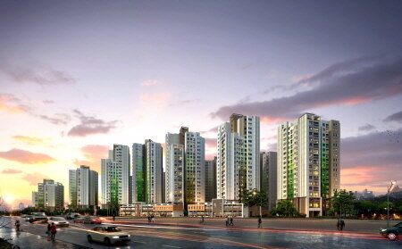 본문 이미지 - '목동 힐스테이트' 조감도/사진제공=현대건설© News1 전병윤 