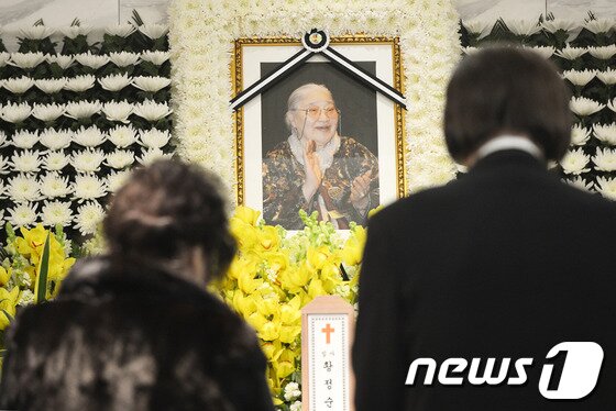 본문 이미지 - 원로배우 황정순씨(한국영상자료원 제공). © News1   서미선 기자