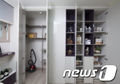 본문 이미지 - '동탄2신도시 반도유보라 아이비파크3.0' 84㎡주방 펜트리 공간© News1 