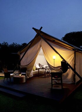 본문 이미지 - 제주신라호텔 글램핑 빌리지 모습© News1  