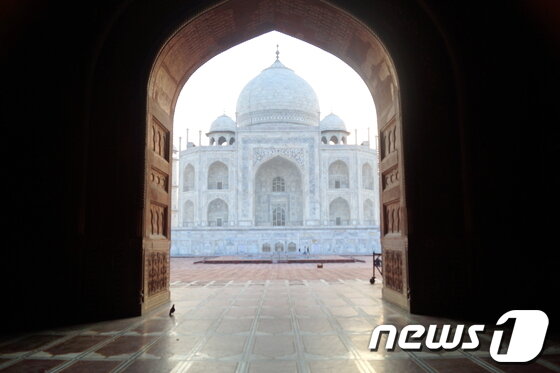 본문 이미지 - 타지마할 <자료사진> ⓒ News1 최종일 기자