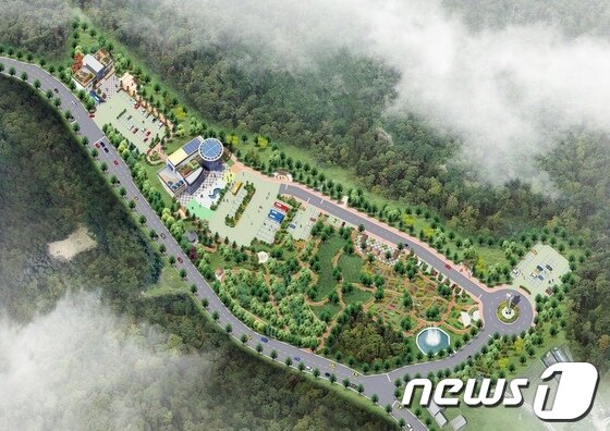 본문 이미지 - 전북 서남권 광역화장장 건립 조감도