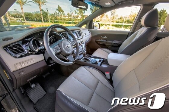 본문 이미지 - 기아자동차 신형 카니발 북미 모델(기아자동차 제공) © News1   