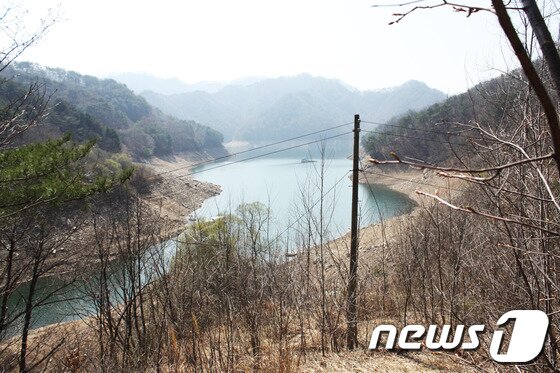 본문 이미지 - 소양호의 전경. © News1  