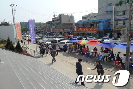 본문 이미지 - '목동 힐스테이트' 주변/사진=전병윤 기자© News1 