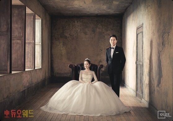 본문 이미지 - 엄지인 KBS 아나운서 결혼, 사진 듀오웨드 제공. © News1  