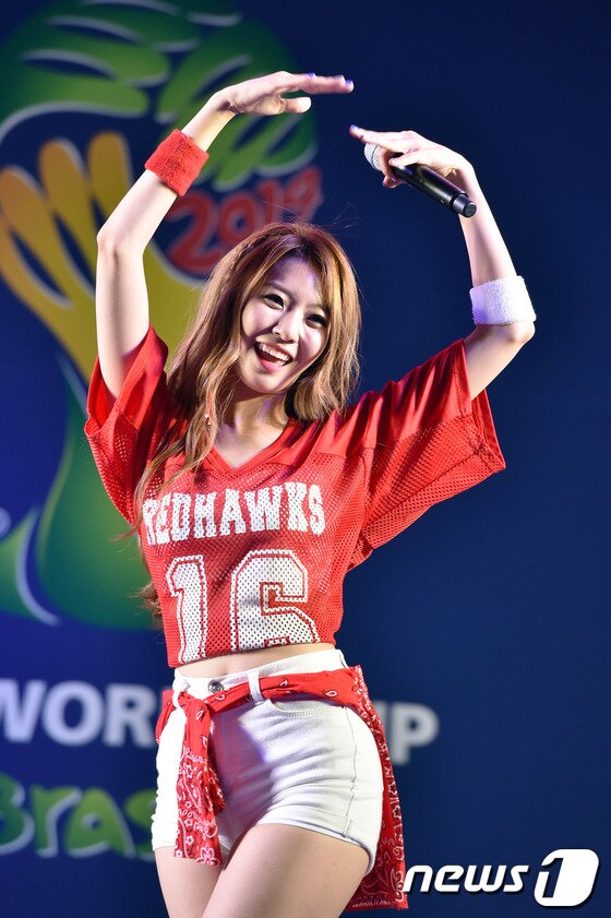 본문 이미지 - 걸그룹 베스티의 다혜가 골절상을 당했다. ⓒ News1star DB