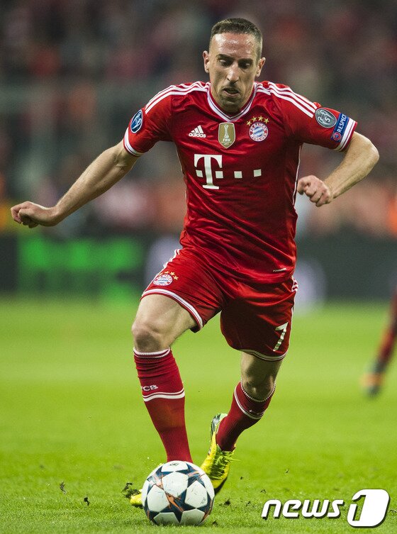 본문 이미지 - 2014 브라질 월드컵이 '마지막 월드컵'이 될 것이라 공언한 프랑크 리베리. © AFP=News1  