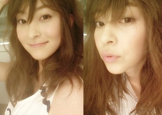 본문 이미지 - 왕지원이 화보 촬영장에서 찍은 셀카를 공개했다. © 왕지원 인스타그램 