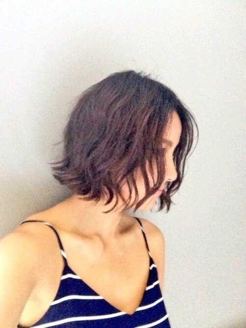 본문 이미지 - 이효리가 여름을 맞아 단발머리로 변신했다. © 이효리 트위터 