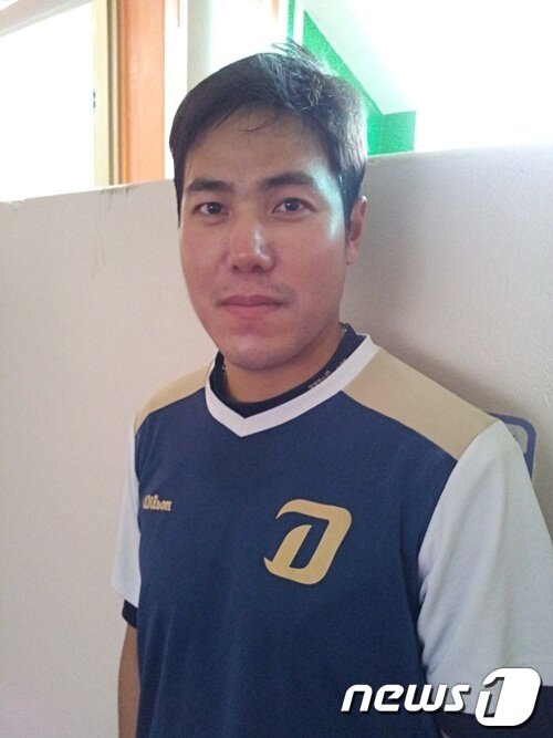 본문 이미지 - 김진성이 무더위를 이겨낼 수 있는 비결이 무엇일까. 김진성은 생애 첫 올스타전에 출전한다는 생각에 고된 훈련도 무더위에도 흔들리지 않았다. © News1스포츠 / 목동=표권향 기자 