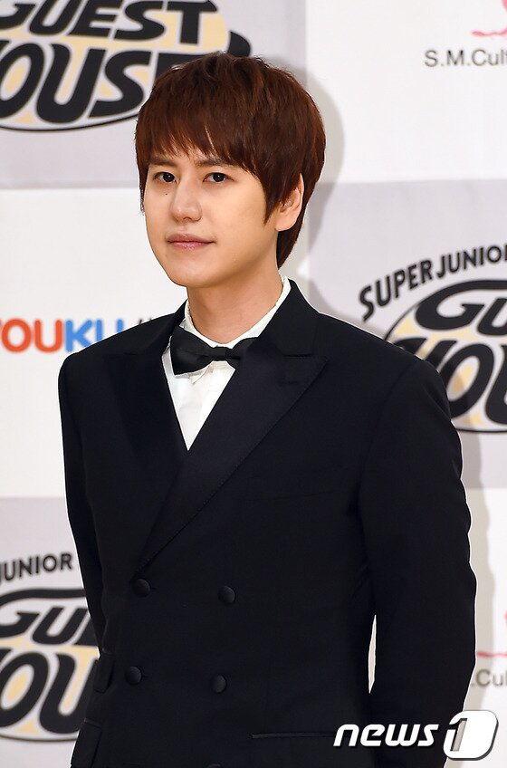 본문 이미지 - 슈퍼주니어M의 규현이 14일 오후 &#39;슈퍼주니어M의 게스트하우스&#39; 제작발표회에 참석해 맡은 역할을 소개했다. © News1스포츠 김진환 기자