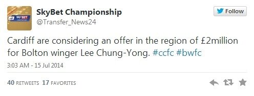 본문 이미지 - 영국 스포츠전문매체 &#39;스카이스포츠&#39; 공식 트위터. © News1  