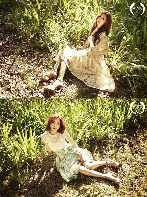 본문 이미지 - 신인 여성 듀오 윙스가 신곡 비하인드 스토리를 털어놨다. © 소니뮤직엔터테인먼트 