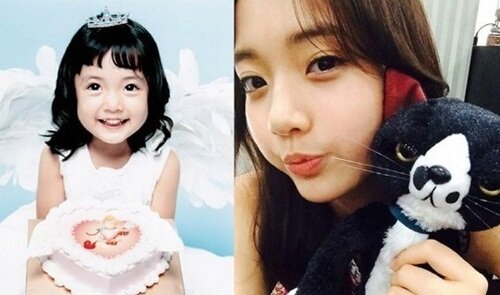 본문 이미지 - 정다빈 폭풍성장 모습이 공개됐다. © 온라인 커뮤니티/정다빈 미니홈피 