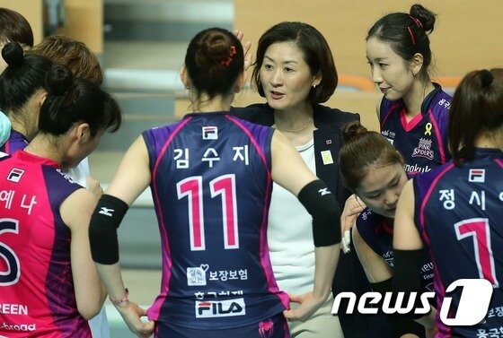 본문 이미지 - 박미희 흥국생명 배구단 감독. ⓒ News1